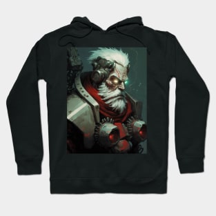 Cyborg Santa Clause Hoodie